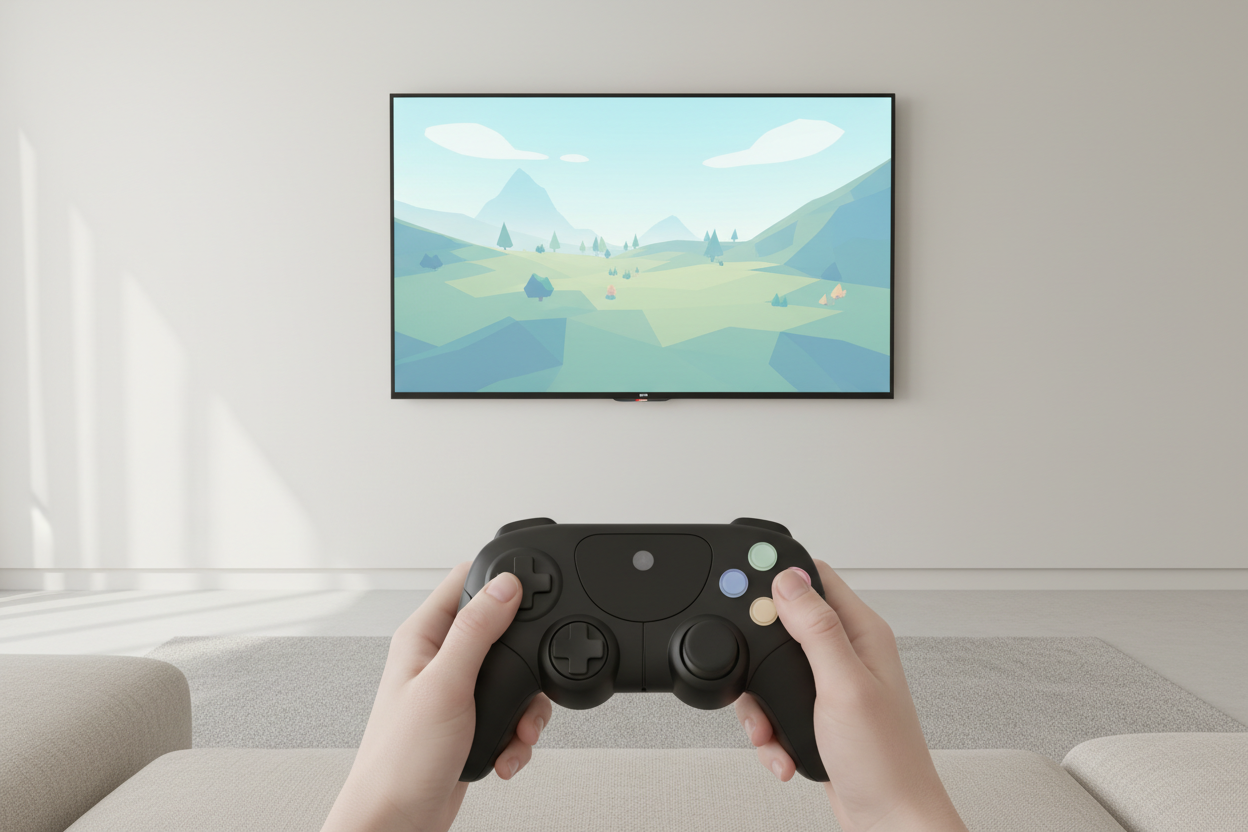 Puede ser sin la entrada usb que esta sobre el control 